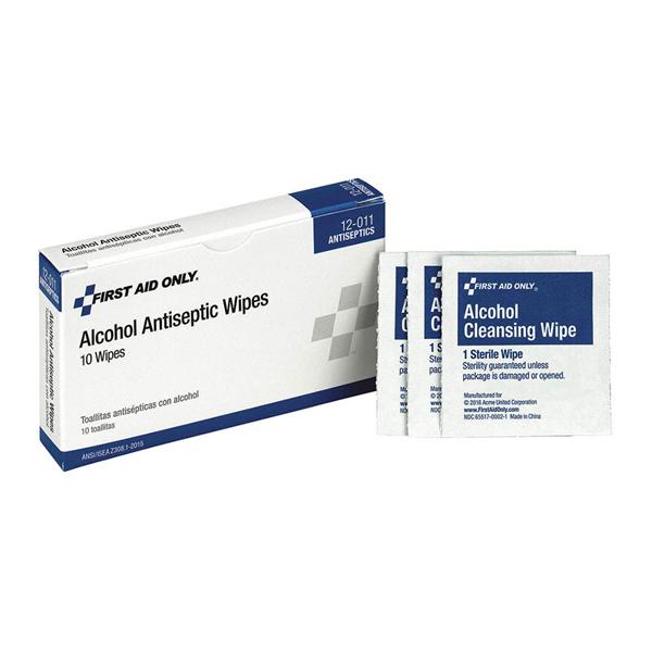 Prep pads Alcohol Pac-Kit First Aid Isopropanol 70% 2-1/8x4x7/8